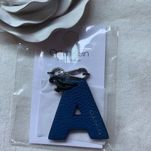 NWT:Calvin Klein Letter Charms